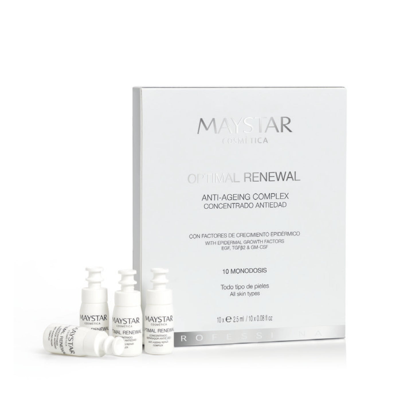 Maystar Concentrato Anti-età Scatola con 10 Fiale da 2,5 ml