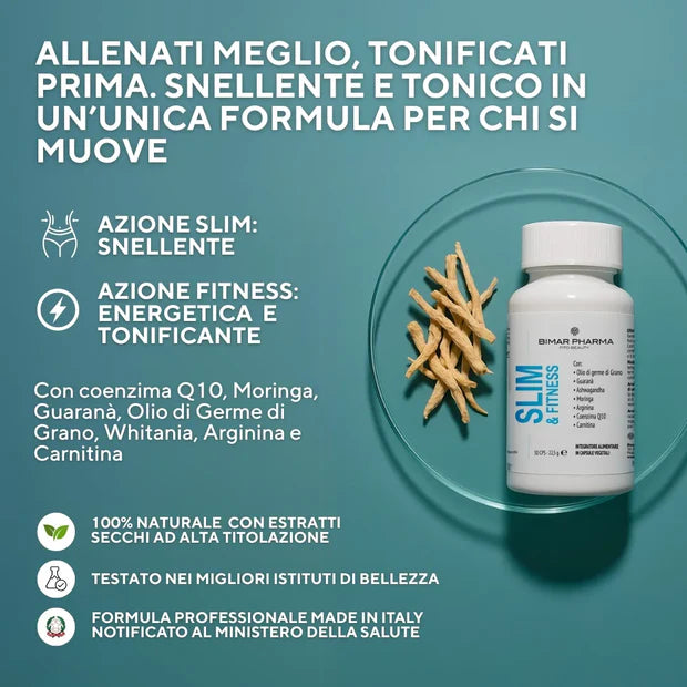 Bimar Pharma Slim e Fitness 30 capsule