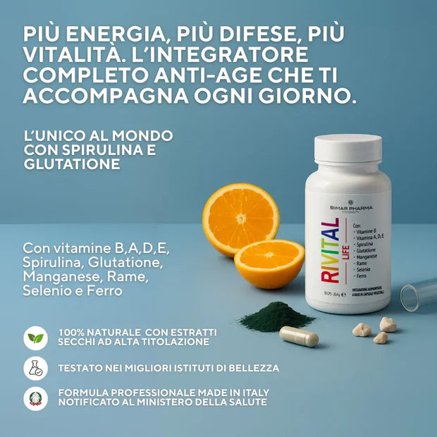 Bimar Pharma Rivital Life 30 capsule