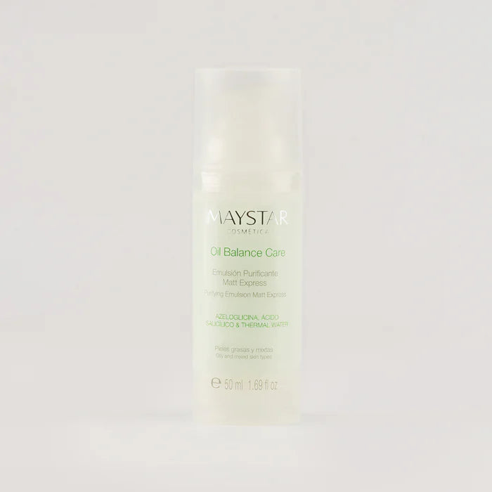 Maystar Emulsione Purificante Mat Express Flacone Emulsione Leggera 50 ml
