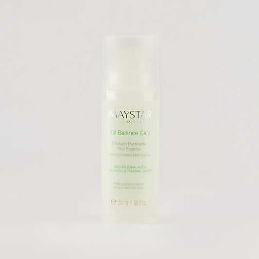 Maystar Emulsione Purificante Mat Express Flacone Emulsione Leggera 50 ml