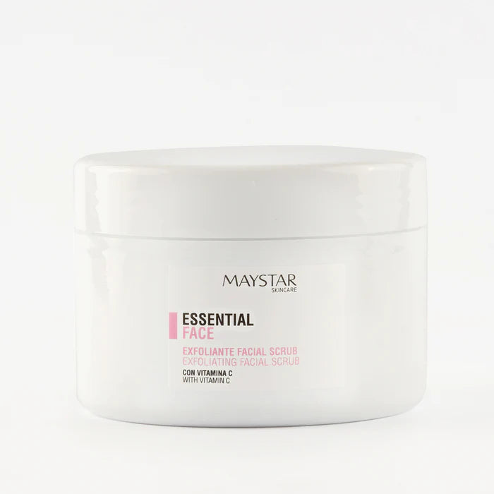Maystar Scrub Viso Esfoliante con Vitamina C Vasetto 200 ml