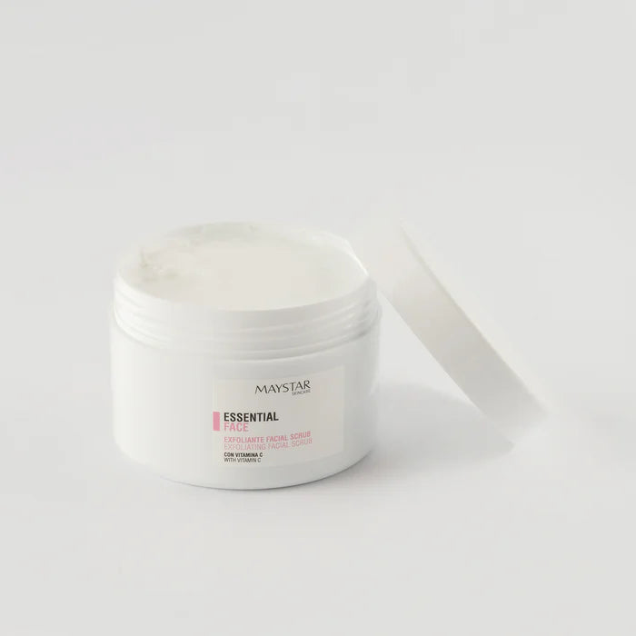 Maystar Scrub Viso Esfoliante con Vitamina C Vasetto 200 ml