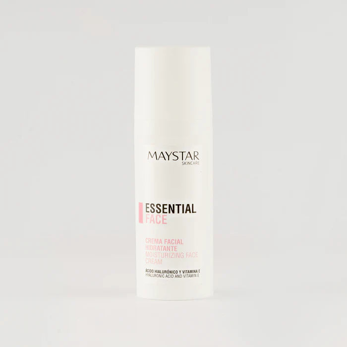 Maystar Crema Viso Idratante Acido Ialuronico e Vitamina E Airless 50 ml