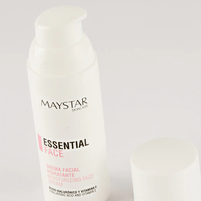 Maystar Crema Viso Idratante Acido Ialuronico e Vitamina E Airless 50 ml