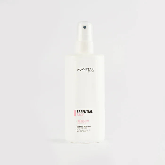 Maystar Tonico Viso Idratante Rinfrescante con Acqua di Rose Spray 400 ml