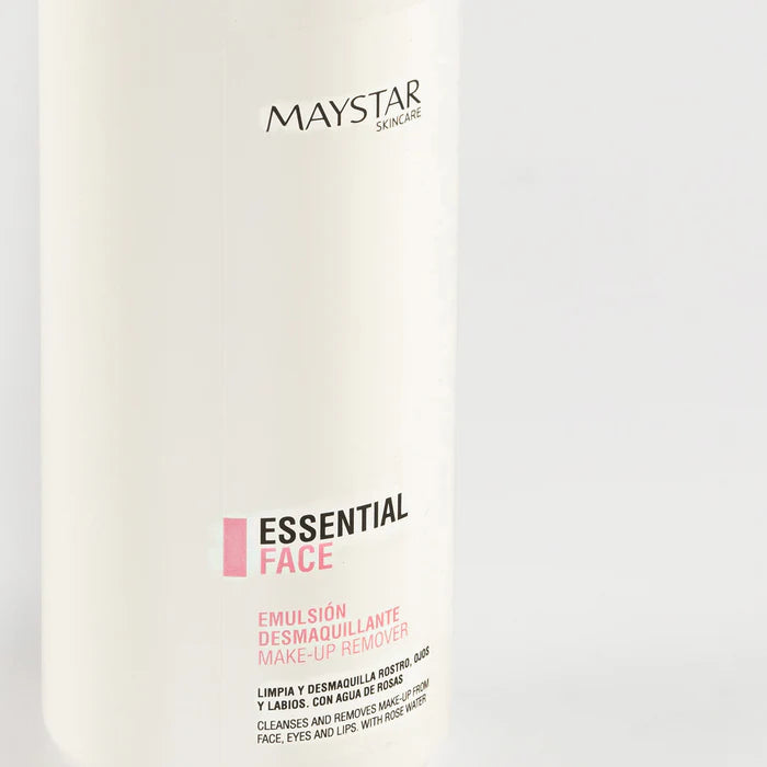 Maystar Emulsione Struccante Deterge e Strucca Viso Occhi Labbra con Acqua di Rose 400 ml