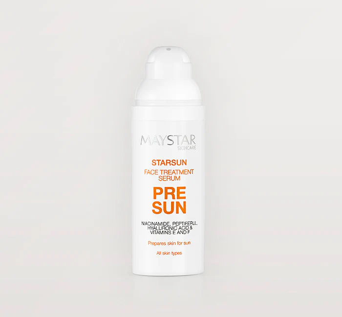 Maystar Starsun Siero Presolare Preparatore della Pelle Airless Emulsione 50 ml