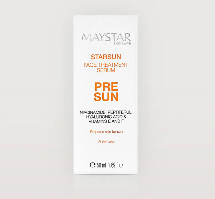 Maystar Starsun Siero Presolare Preparatore della Pelle Airless Emulsione 50 ml