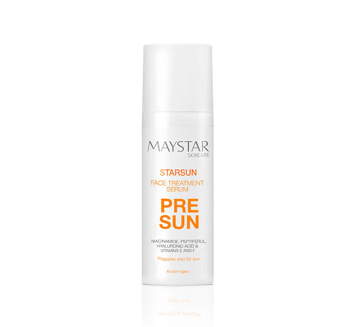 Maystar Starsun Siero Presolare Preparatore della Pelle Airless Emulsione 50 ml