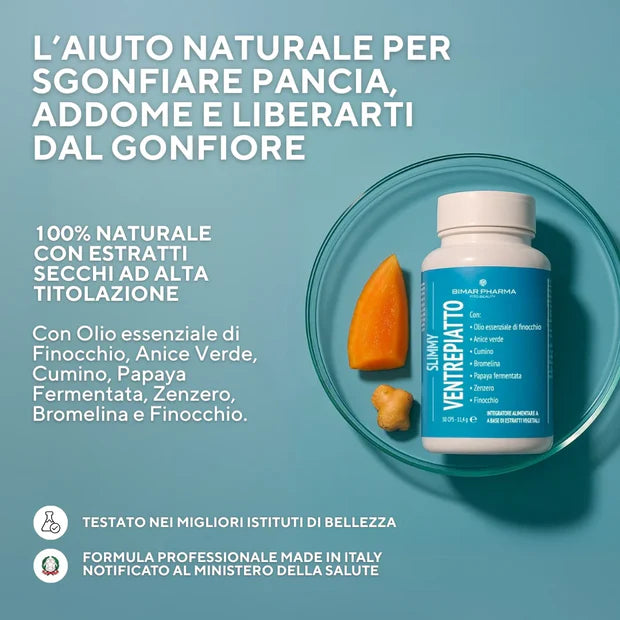 Bimar Pharma Slimmy Ventre Piatto 30 capsule