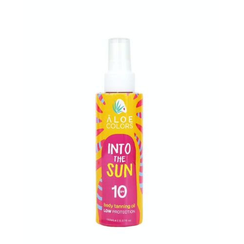 Aloe Colors INTO THE SUN Olio Solare Abbronzante SPF 10 Airless 150 ml