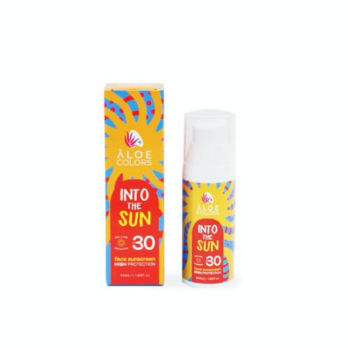 Aloe Colors INTO THE SUN Crema Solare Viso SPF 30 Airless 50 ml