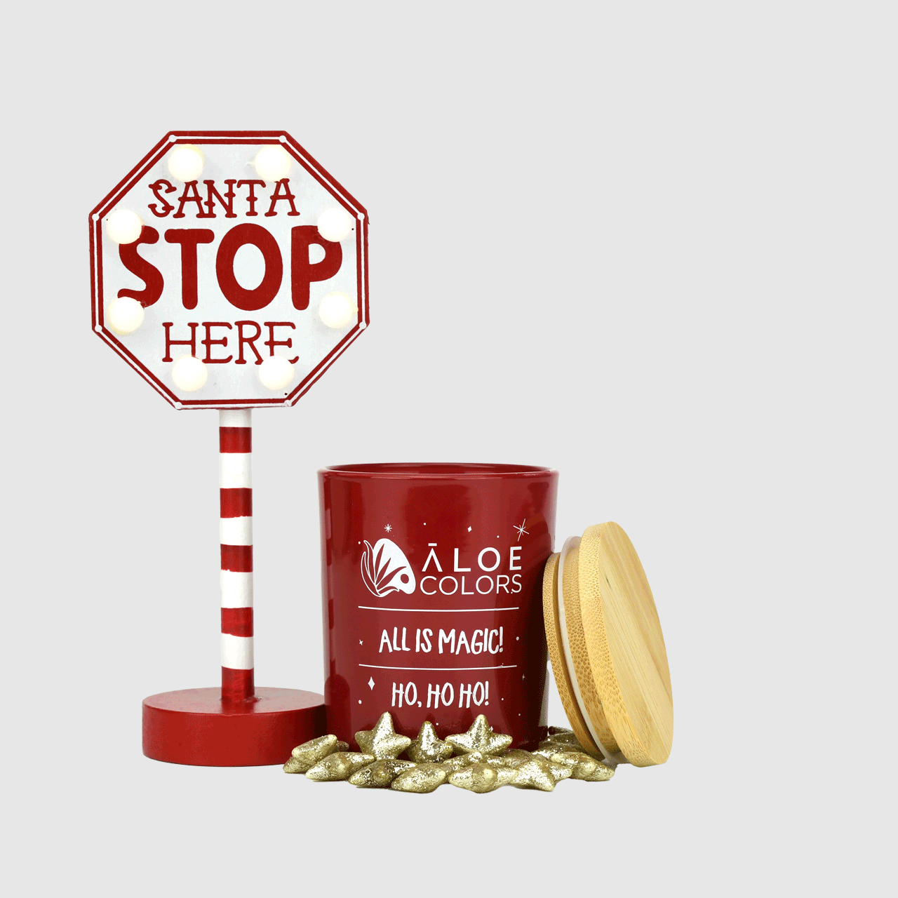 Aloe Colors Candela da Massaggio HO HO HO 150 gr