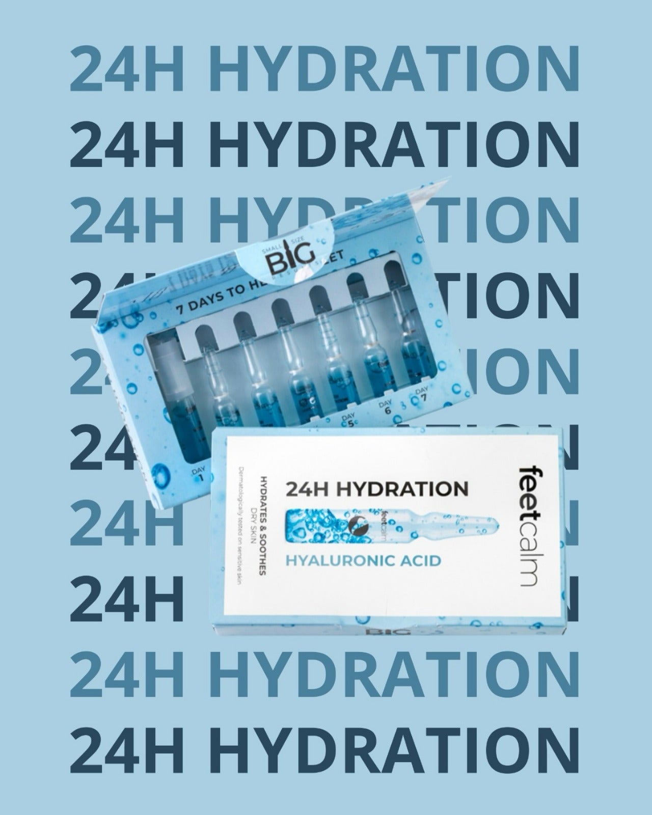 Feetcalm Concentrato di idratazione 24 ore Fiale 7x2 ml