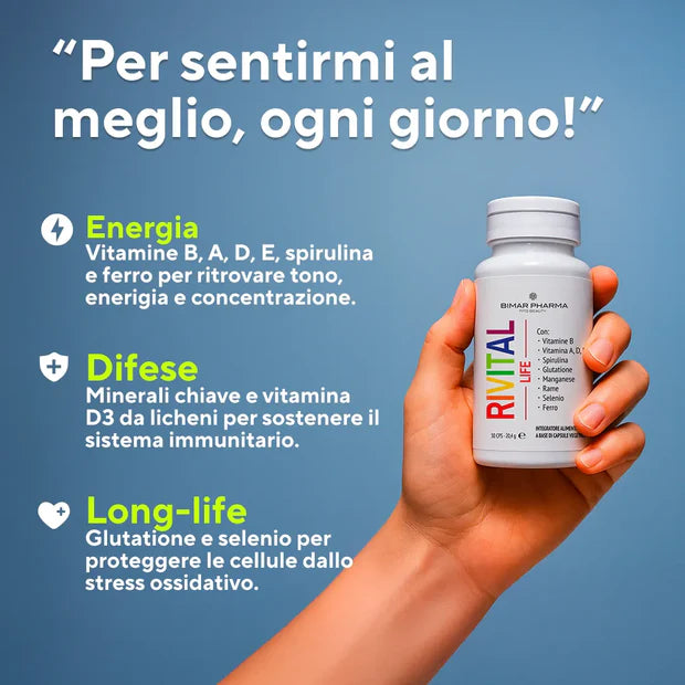 Bimar Pharma Rivital Life 30 capsule