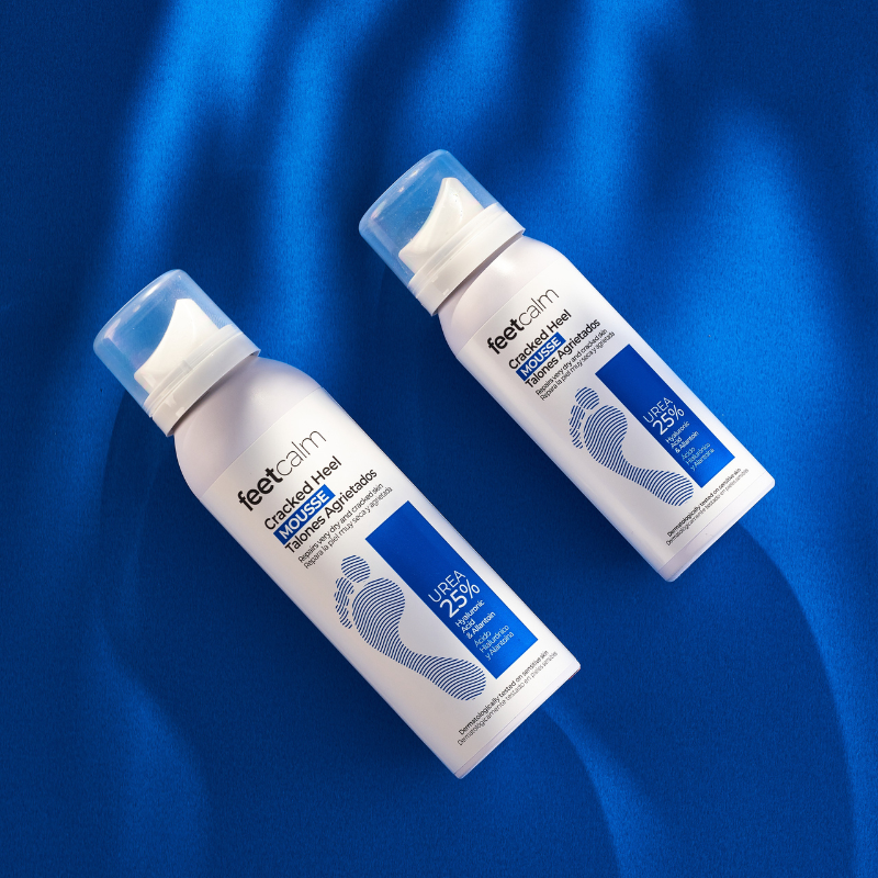 Feetcalm Mousse Piedi per Calli e Duroni 25% Urea 75 ml