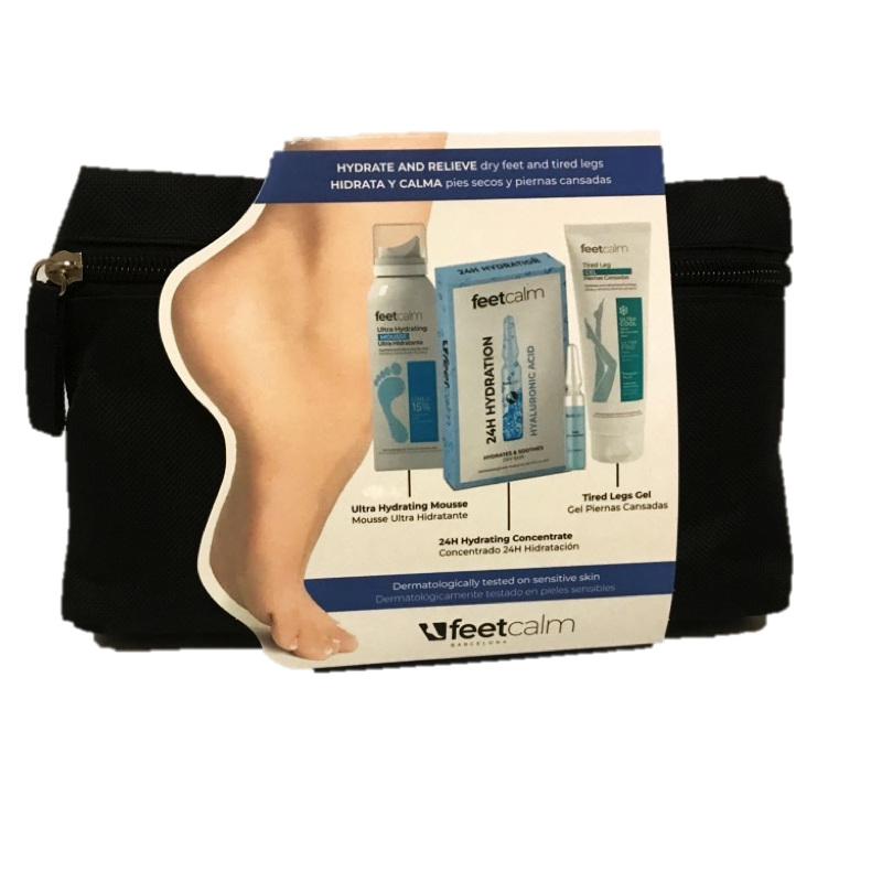 Feetcalm Kit per piedi secchi e gambe stanche