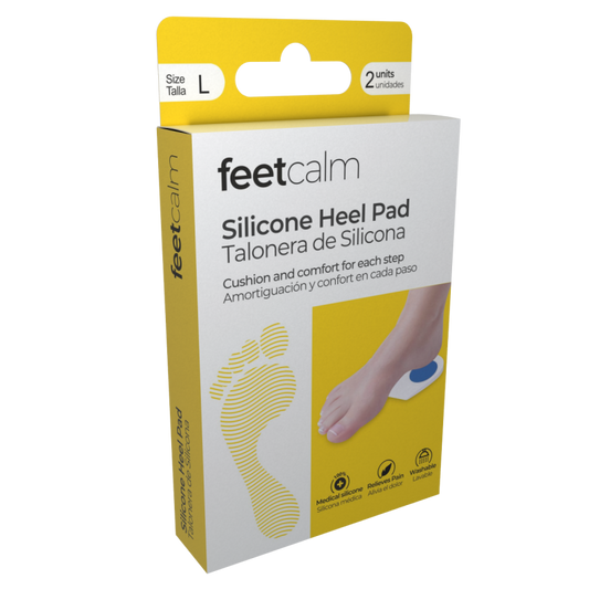 Feetcalm Cuscinetto per tallone in silicone