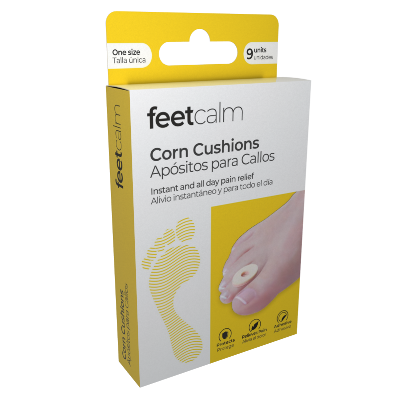 Feetcalm Cuscini di mais per Calli 9 unità
