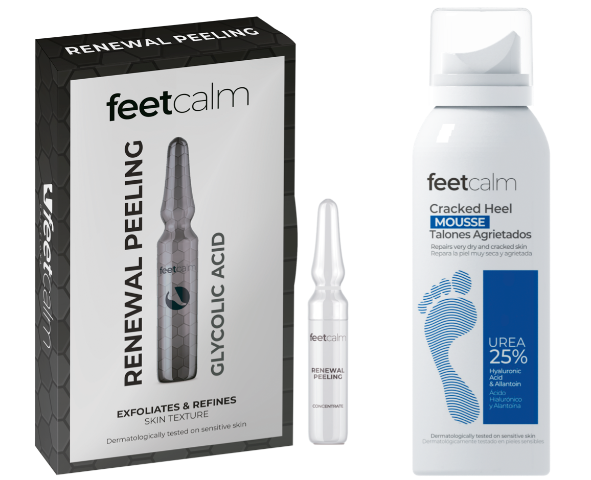 Feetcalm Mousse Piedi per Calli e Duroni 25% Urea 75 ml