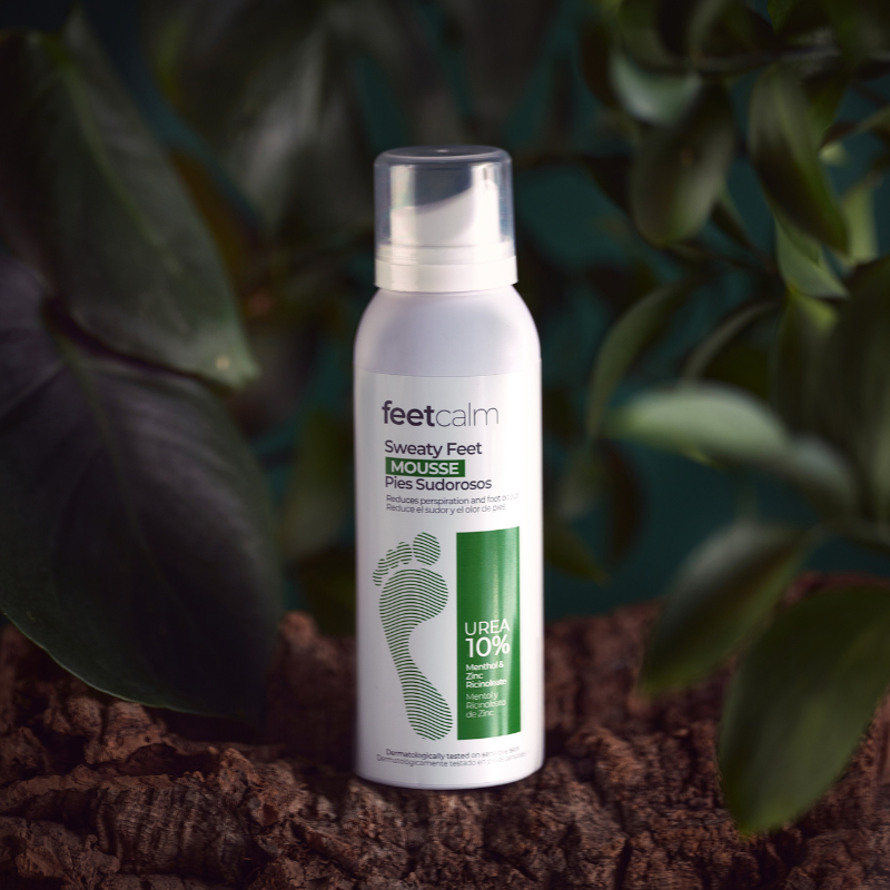 Feetcalm Mousse Piedi Sudati 10% Urea 125 ml